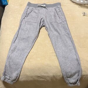 Athleta Cabo Linen Jogger Pant